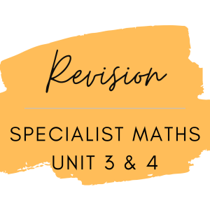 Specialist Maths - Q&A Videos
