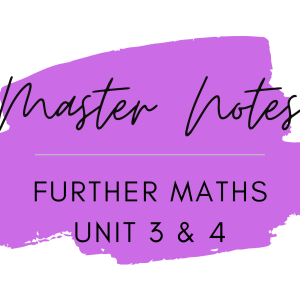 Further Maths – Notes 2022