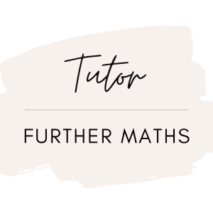 Further Maths Tutor